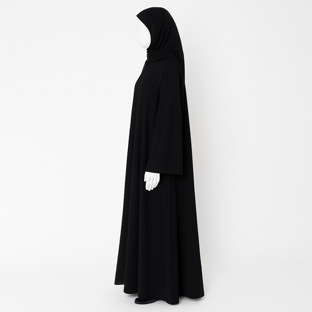 Classic Black Kaftan Abaya