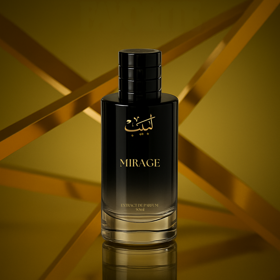 Mirage Perfume – A captivating fragrance blending mystery, elegance, and long-lasting allure.