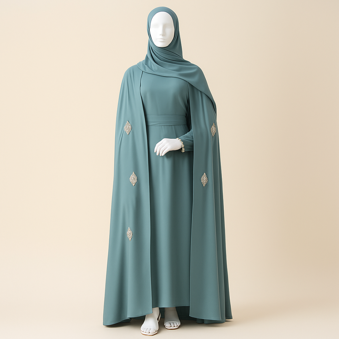 Royal Flow Cape Abaya