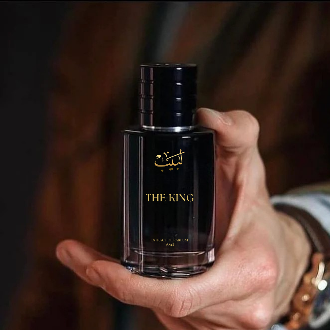 "King Perfume by Labaib – A majestic, masculine fragrance with bold notes that exude power, luxury, and timeless charisma."