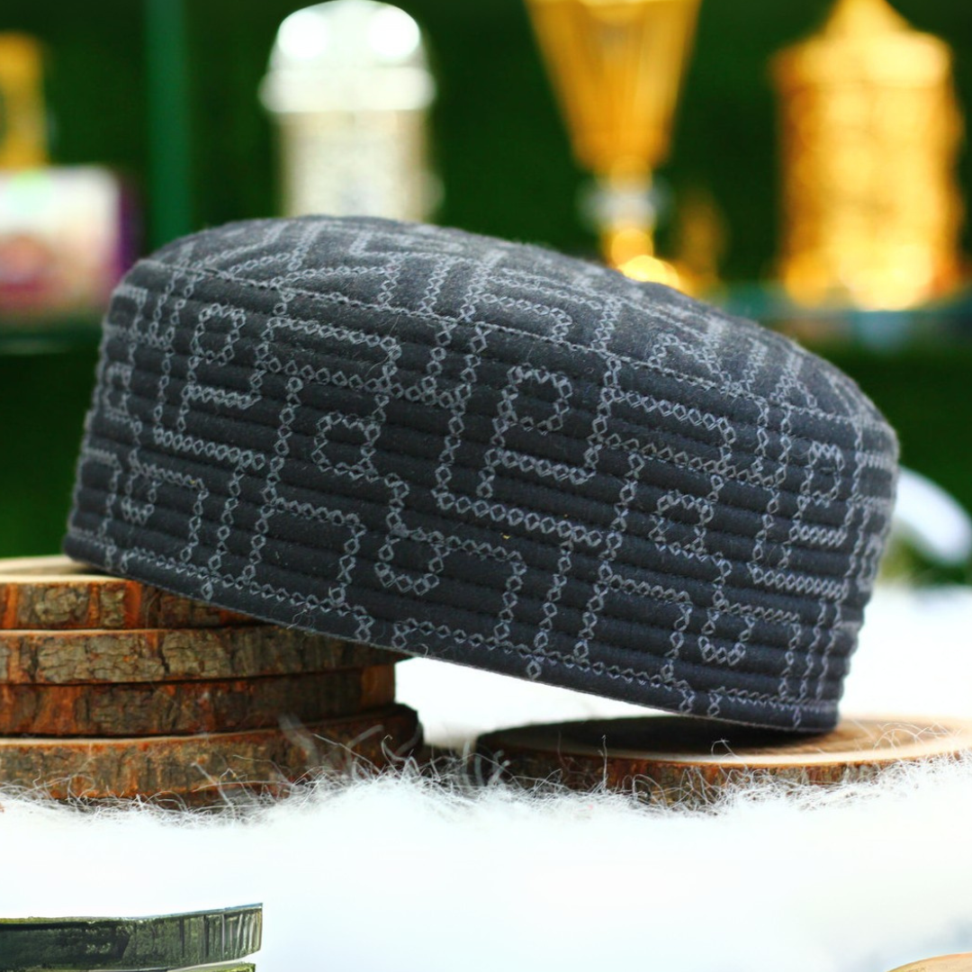 Sultan Kufi Cap | Elegant & Comfortable Islamic Headwear